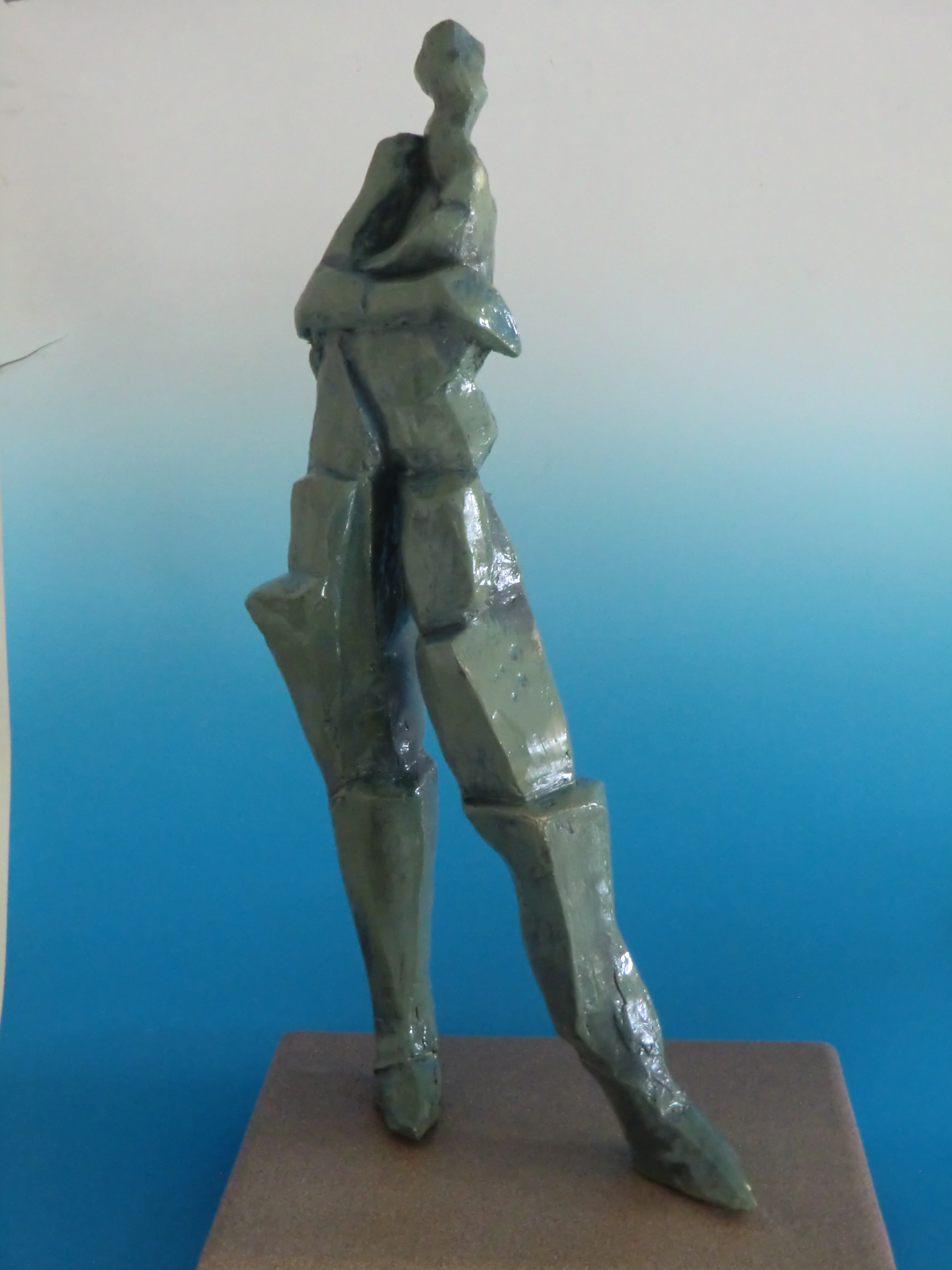 Jim Olson Standing Abstract Figure Sculpture